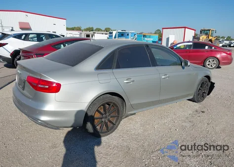 2014 Audi A4 2.0T Premium z USA, uszkodzony, nr VIN WAUEFAFL0EA043117